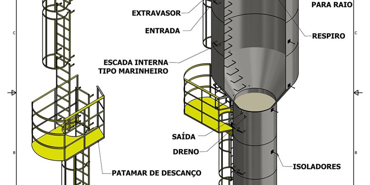 Reservatório Metálico Tipo Tubular 10000 Litros