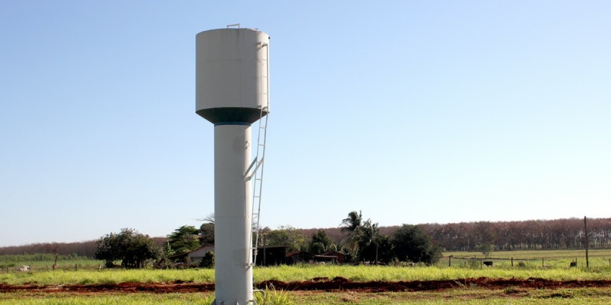 Depósito de agua cilíndrico Equipos para tratamiento de agua