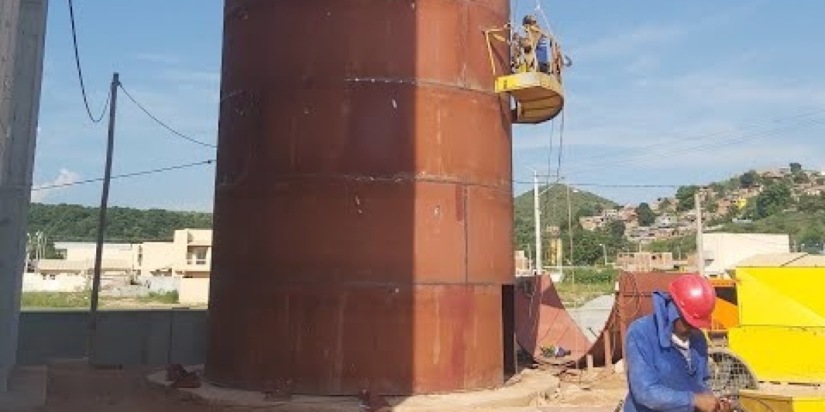 Dry Bulk Storage Bolted Steel Storage Tanks