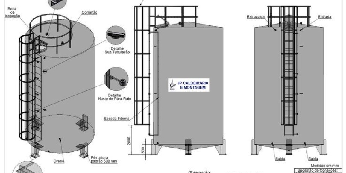 10 000 Litre Vertical Water Storage Tank